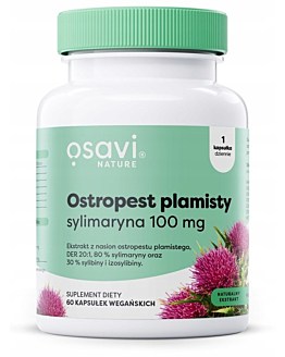 Osavi Ostropest Plamisty Sylimaryna 100 mg, kapsułki twarde 60 szt.