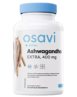 Osavi Ashwagandha 400 mg 60 Kapsułek Twardych