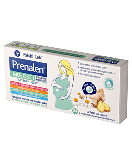 Prenalen Mdłości Gastro Komfort, tabletki do ssania, 24 szt.