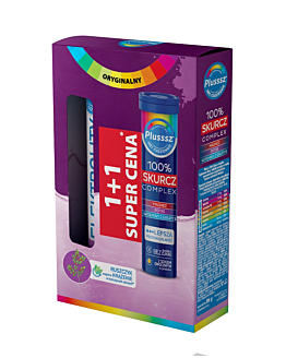 Plusssz Zestaw Elektrolity Senior 100% Complex + 100% Skurcz Complex 24 Tabl. + 20 Tabl.