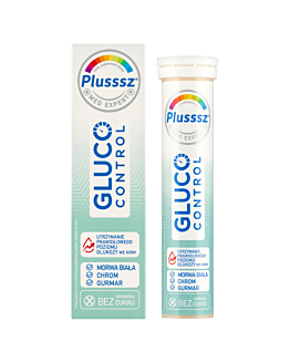 Plusssz Gluco Control tabletki musujące, 20 szt.