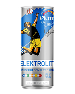 Plusssz Elektrolity Electro Complex Drink Silver Edition, płyn, 250 ml