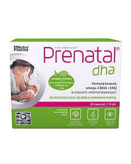 Prenatal DHA, Formuła kwasów omega-3 od początku ciąży do końca karmienia piersią, Kapsułki