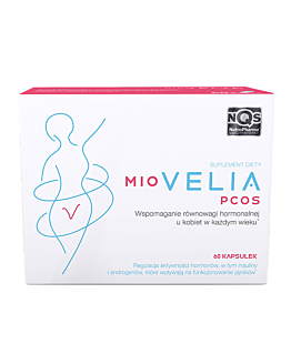 Miovelia PCOS, Suplement diety wspierający równowagę hormonalną, Kapsułki