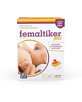 Femaltiker Plus Smak karmelowy 14 sasz.
