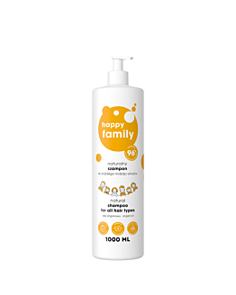 Happy Family Naturalny Szampon do każdego rodzaju włosów