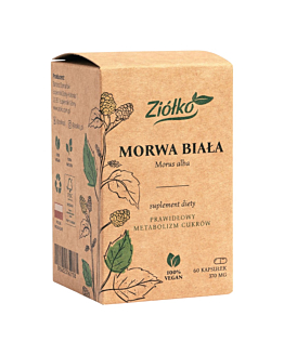 Ziółko Morwa Biała Kapsułki, 60 szt.