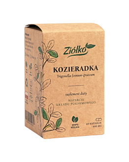 Ziółko Kozieradka Kapsułki, 60 szt.