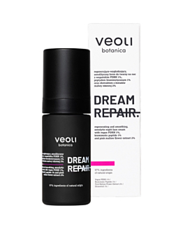 Veoli Botanica Dream Repair, Senolityczny krem do twarzy na noc z wegańskim PDRN 1%
