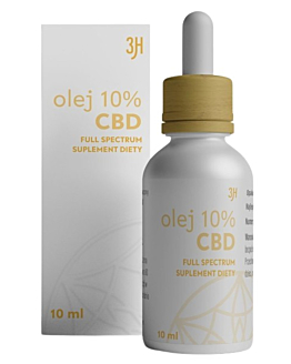 3H CBD Olej 10% 10 ml