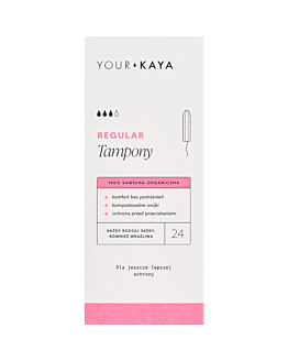 Your Kaya Tampony Regular 24 szt.