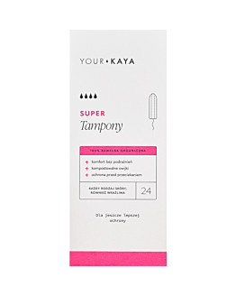 Your Kaya Tampony Super 24 szt.