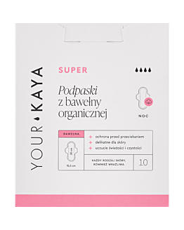 Your Kaya podpaski na noc 10 szt.