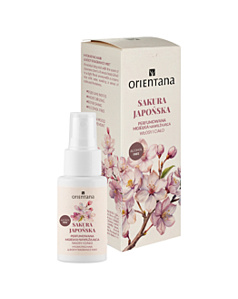 Orientana Perfumowana mgiełka nawilżająca do ciała i włosów, Sakura