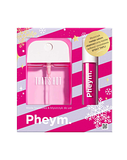 Pheym Zestaw (Thats Hot woda toaletowa 50ml + Błyszczyk do ust 6ml)