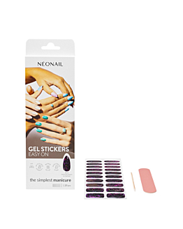 Neonail Gel Stickers Easy On Naklejki hybrydowe M03 20szt