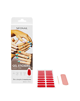 Neonail Gel Stickers Easy On Naklejki hybrydowe M06 20szt