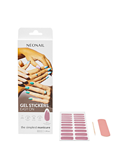 Neonail Gel Stickers Easy On Naklejki hybrydowe M08 20szt