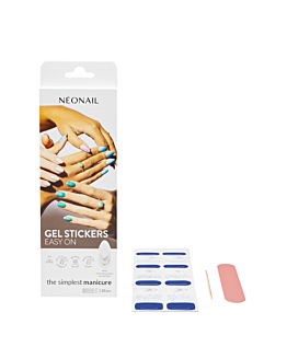 Neonail Gel Stickers Easy On Naklejki hybrydowe M10 20szt