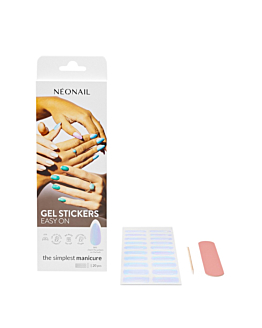 Neonail Gel Stickers Easy On Naklejki hybrydowe M11 20szt