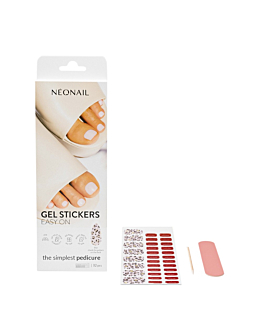 Neonail Gel Stickers Easy On Naklejki hybrydowe P01 20szt