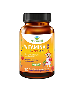 Naturell Witamina C dla dzieci 180 tabletek
