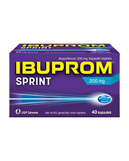 Ibuprom Sprint 200 mg Kapsułki miękkie