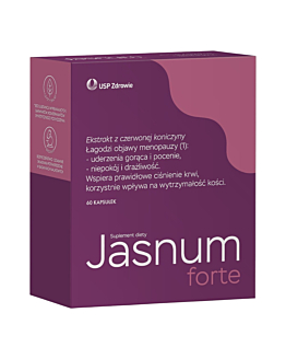 Jasnum Forte Suplement diety na objawy menopauzy Kapsułki, 60 szt.