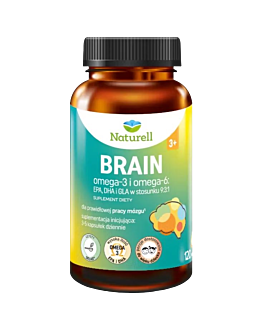 Naturell Brain, 120 kapsułek
