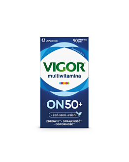 Vigor Multiwitamina 0n 50+ Tabletki