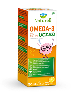 Naturell Omega-3 Uczeń, Płyn