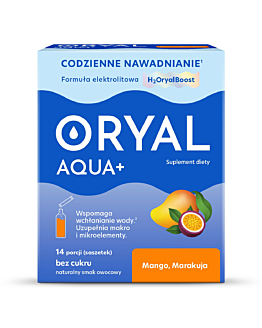 Oryal Aqua + Mango, Marakuja, saszetki