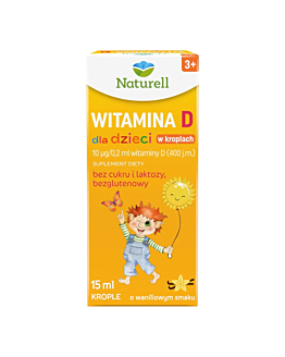 Naturell witamina D dla dzieci krople 15 ml