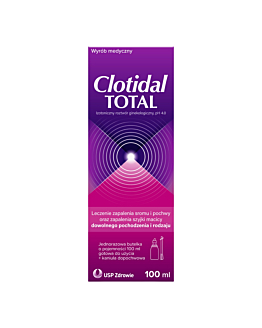 Clotidal Total Roztwór dopochwowy, 100 ml