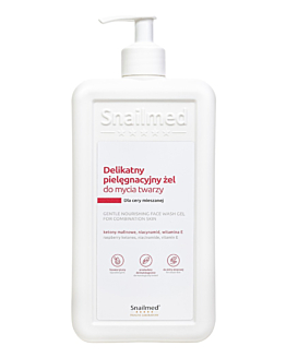 Snailmed Delikatny pielęgnacyjny żel do mycia twarzy, 500 ml