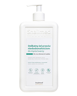 Snailmed Gel Detergente Viso Delicato Anti-Imperfezioni, 500 ml