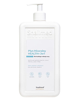 Snailmed Płyn micelarny Health+ 3w1, 500ml