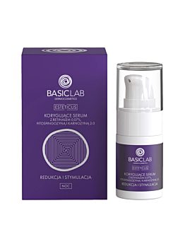 BasicLab Esteticus 0,07% Retinal, Fitosfingozyna, Karnozyna 2.0, 15 ml