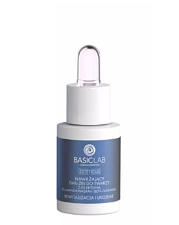 Basiclab Esteticus Emu-Gel Idratante, 4% Ectoin, Aminoacidi e Beta-Glucano 15 ml