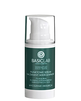 BasicLab Esteticus Punktowe serum na zmiany mikrozapalne