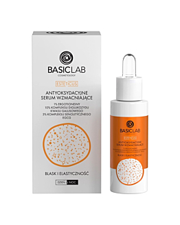 BasicLab Esteticus - Siero antiossidante rinforzante 1% ergotioneina, 10% complesso 30 ml