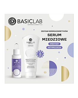 Basiclab Dermocosmetics Serum Miedziowe Zestaw dermokosmetyków