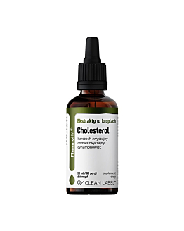 Pharmovit Clean Label Ekstrakty w kroplach Suplement diety na cholesterol 