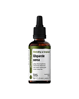 Pharmovit Clean Label Ekstrakty w Kroplach Wsparcie Serca 30 ml