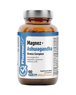 Pharmovit Magnez + Ashwagandha Stress Complex  Vege Kapsułki
