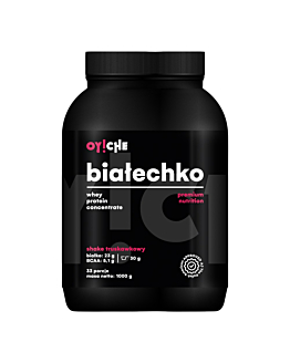 Białechko Shake truskawkowy Proszek do rozpuszczania, 1000 g