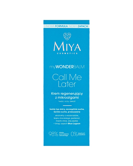 Miya Cosmetics myWONDERBALM Call Me Later Crema Rigenerante con Microalghe 75 ml
