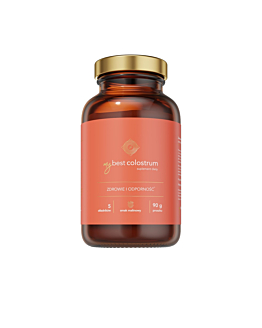 Mybest Colostrum Proszek do rozpuszczania, Smak jabłkowy 