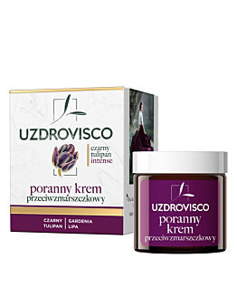 Uzdrovisco Czarny Tulipan Intense Poranny krem przeciwzmarszczkowy 50ml