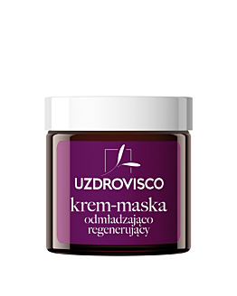 Uzdrovisco Maschera Crema Intensa Rigenerante Tulipano Nero 50 ml